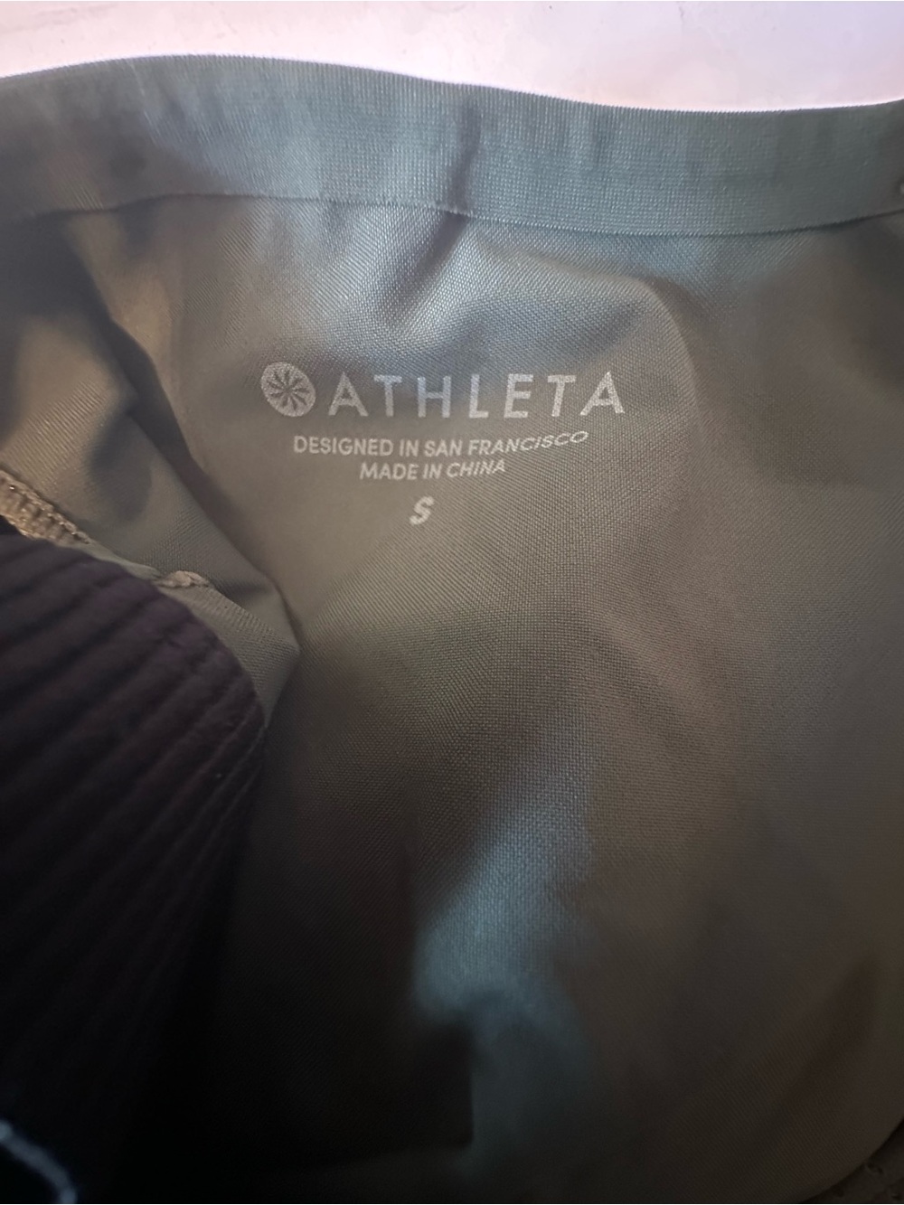 Athleta Olive Green Active Tankini 2 Piece. Top Small Bottoms Medium - Picture 5 of 10